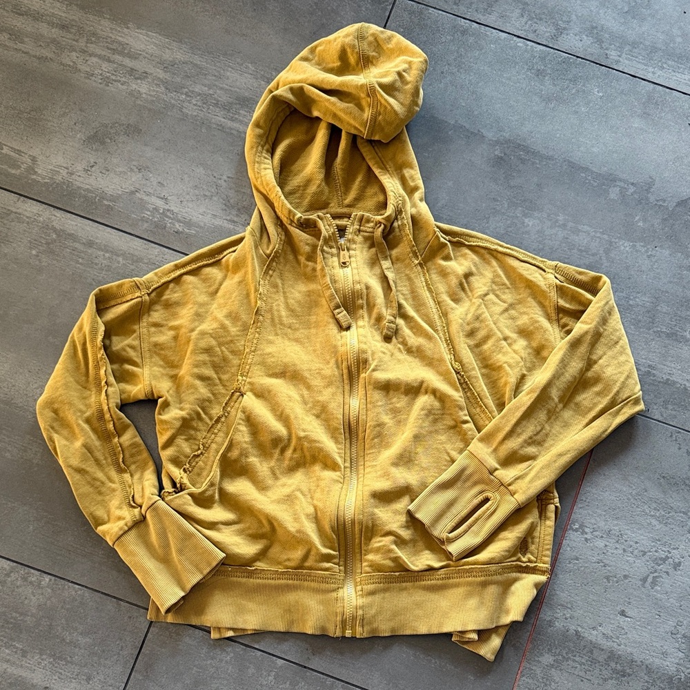 FP Movement by Free People Yellow Hoodie